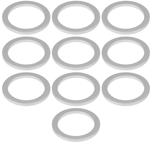 VGOL 10x Guarnizione Per Vite Di Scarico Della Coppa Dell'olio 18x24x1,5 Mm 09G321379 Compatibile Con Volvo V70 V40 XC90 XC60