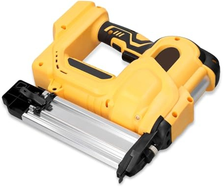 Grapadora profesional para trabajos pesados Máquina clavadora inalámbrica, grapadora eléctrica, pistola clavadora for carpintería con 200 Uds. De clavos de 32mm y 200 Uds. De 50mm