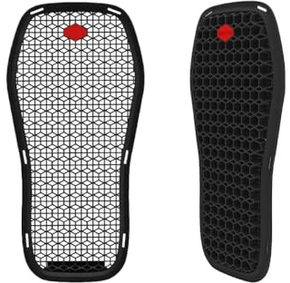 Chaqueta de Motocicleta de Nivel 2 de CE con Protector Trasero Inserto Armadura de Engranaje de Moto Compatible con protección contra los Hombros de la Rodilla del Codo de Las Carreras(Size: M)