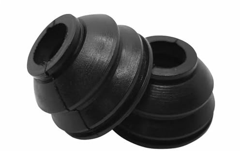 Boot Kit 2X Kulledsdamask Bilupphängning Styrkula Gummi Dammskydd Spårbindning Svängstänger Ändsats Delar CV Boot-verktyg för bilar