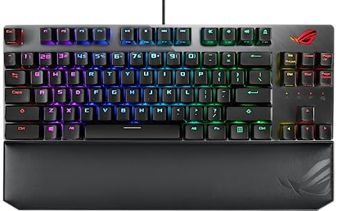 ASUS ROG Strix Scope NX TKL Deluxe Clavier USB Noir, Gris
