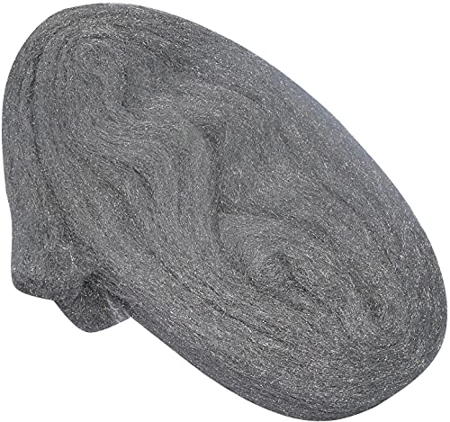 AERZETIX - C50126 - Superfeine draht stahlwolle - schleifpad - schleifen polieren reinigen - größe grad 0-195g - für metall, holz, glas, keramik