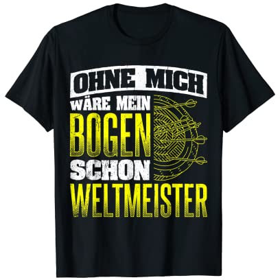 Bogenschütze Bogenschießen Bogensport Geschenk T-Shirt