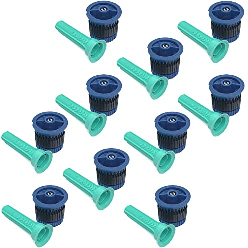 Suinga Tobera para Difusores de Riego | Pack 10 Toberas HE-VAN10 | Boquillas Regulables | Alcance 3 m | Accesorios de Alta Precisión para Aspersores de Jardín
