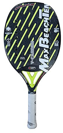 Max Beach Tennis MBT Raqueta de Tenis de Playa Y-Carbon 2022