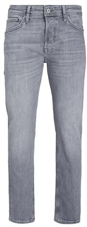 JACK & JONES Vaqueros Ajustados para Hombre Mike Original JOS 811, Grey Denim, 32W x 30L