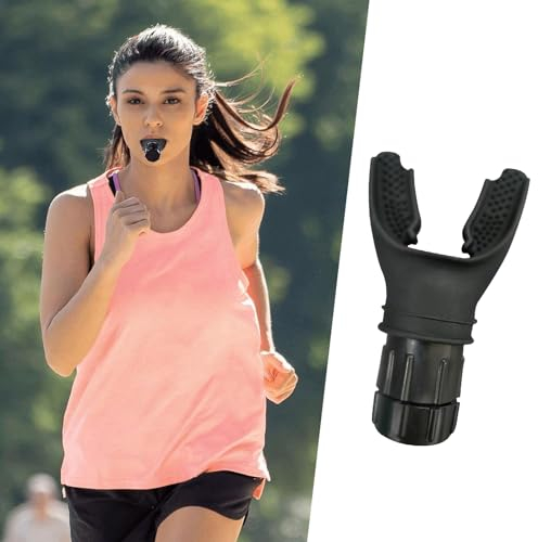 Dispositivo per Esercizi di Respirazione,Dispositivo per Esercizi Polmonari,Allenatore Muscolare Inspiratorio Espiratorio,per Terapia Respiratoria Della Capacità Polmonare.