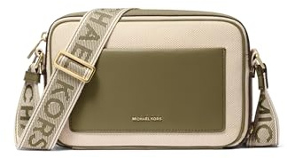 Michael Kors 32S5G5VC9C-367 LG EW PCKT XBODY Women SAFARI GREEN Size One Size