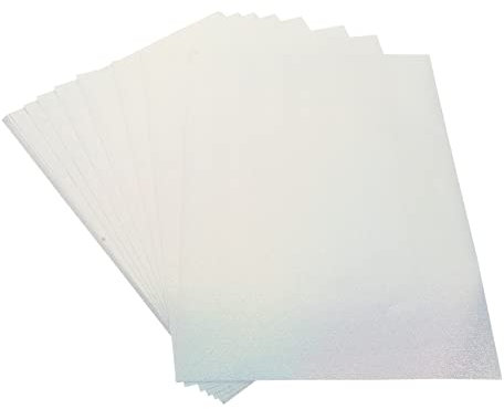 VILLCASE Vinyl-aufkleber 20 Stück Holografische Selbstklebende Vinyl-aufkleber Bastelfolie Gravurfolie Getränkebecher- Zur Dekoration
