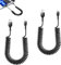 2PCS Spiralkabel USB A auf Lightning Kabel,Ladekabel Auto Kompatibel mit Phone,Spiralkabel USB a Auf Lightning Kabel,USB a Spiralkabel Handy Kabel Coiled Kompatibel mit Phone 14/13/12/11/Xr/Xs/X/8/7