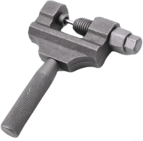 Coupe-chaîne robuste et outil de rivetage pour chaînes de moto 420/428/530 en alliage d'acier pour une utilisation fréquente