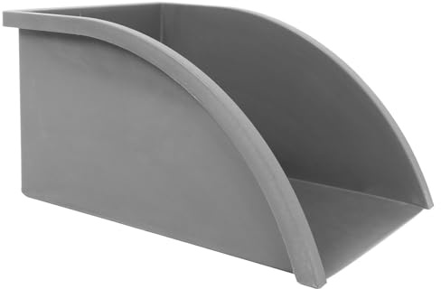 iplusmile Vaschetta Raccogli-Gocce in Plastica Grigia per Grondaie Paraspruzzi Resistente AI Raggi UV per Impianto di Drenaggio Acqua Piovana Deviatore per Giardino e Cortile Protezione