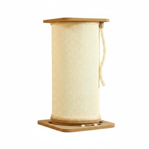 Gralara Tiragraffi in Sisal Resistente All'usura Colonna Tiragraffi in Sisal Multilivello Tira Graffi a più Piani