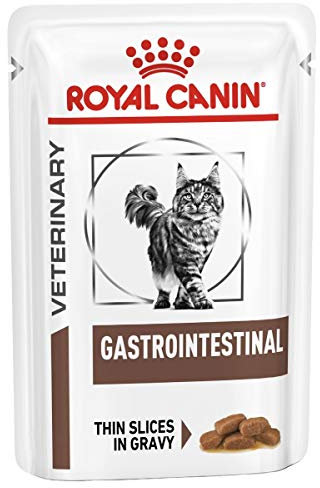 Royal Canin Veterinary Diet Cat - Gastro Intestinal Wet Cat Food Pouch 12 x 85g