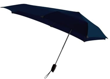 senz ° mini automatic foldable storm umbrella pure black