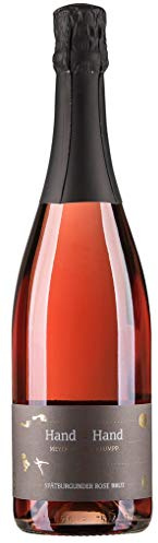 Näkel & Klumpp Spätburgunder Rosé Sekt Hand in Hand trocken (1 x 0,75L Flasche)