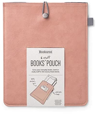 Bookaroo Books & Stuff Pouch - Blush