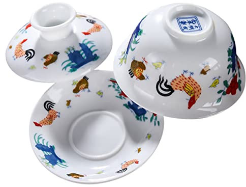 HEMOTON Porzellan Teetasse Chinesischer Stil Mit Deckel Kompakt Und Staubdicht Kreatives Teegeschirr Für Zuhause Und Büro