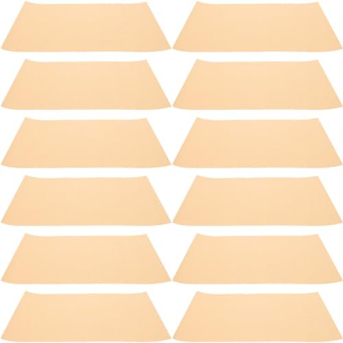 BUGUUYO 50sheets Brown Card Stock Thick Drawing Paper for Daily Use Artist Painting Paper School Supply Portable Sketch