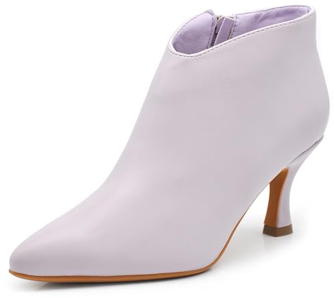 IF Fashion Tronchetti Stivali Stivaletti A Punta Scarpe da Donna Con Tacco MP413
