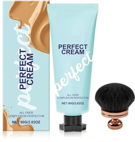 All Over Complexion Perfector, mit bürsten, Body Coverage Perfector für Beine, Long-Lasting CC Cream Foundation, Waterproof Skin Tint, Hydrating Full Coverage Concealer (Medium)
