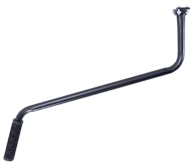 Anneome Kinder Fahrrad Schiebestange Aus Eisen Stabile Fahrrad Griff Rücksitz Armlehne Schiebestange Für Fahrradsitz Lernhilfe Für Kinder