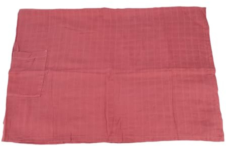 Marhynchus Cubierta de Enfermería, Portada de la Lactancia Transpirable para la Bufanda de la Bufanda con Tapa del Tope con Llaves Ajustables para Niños Recién Nacidos Niñas Infantiles (Color rojo