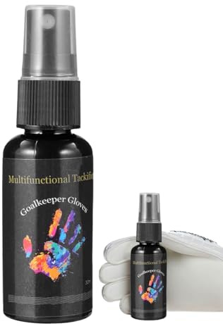 Nevalerra Spray de poignée de gardien de but compact 30 ml | Brume adhésive pour gants de football, pour la famille, les amis, les femmes, les filles, les adolescents, les fils