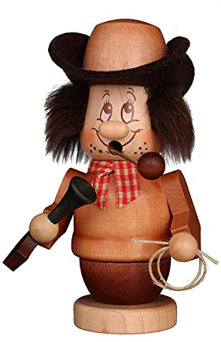 Christian Ulbricht Räuchermännchen Miniwichtel Cowboy - 14 cm