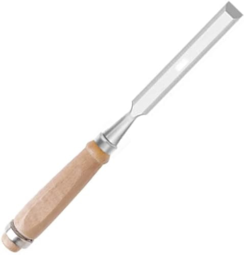 OITTo Juego de Herramientas de Cuchillo de Talla Profesional de cincel de Madera para Mango de Madera de Primera Calidad con Piedras de afilar de gubia de cincel, 14 mm