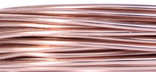 Aluminiumdraht 12m // Ø 2mm // 100g // Dekodraht Basteldraht Bindedraht zum Basteln und Dekorieren (KUPFER)