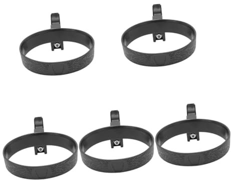 POPETPOP 5 Pièces Porte-café Vélo Porte Bouilloire Vélo Porte-gobelet Bouteilles d'eau Rangement Bouteille d'eau pour Titulaire Ordinateur De Protection De l'environnement Black