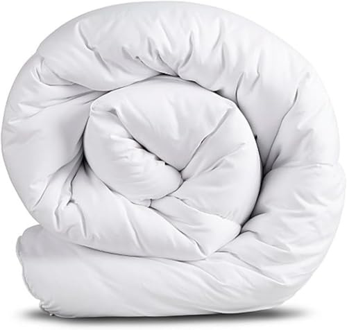 Duvet Quilt Luxury Hotel Quality Hollowfibre 10.5/13.5/15 Tog Ultra Soft For Summer Deluxe Microfiber Winter, Skin Friendly (10.5 tog, Super King)