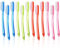 SAIIURV 12 Piezas Cepillos de Dientes de Cerdas Duras y Firmes para Adultos, Manual Cepillo de Dientes de Cabeza Enorme para Viaje Adultos Limpieza Oral, 4 Colores (12)