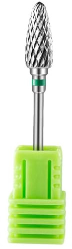 DEARMAMY Embouts de Ponceuse à Ongles Professionnels en Métal - Forets de Ponçage pour Nail Art, Manucure et Pédicure - Têtes de Meulage pour Retrait de Gel et Acrylique - Tige Universelle 3/32