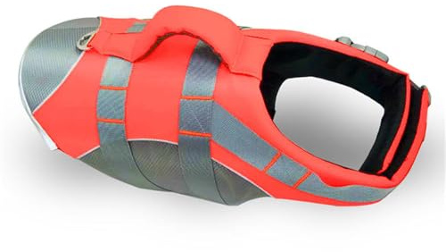 Verstellbare Schwimmweste für Hunde mit hohem Auftrieb, Schwimmhilfe, Schwimmhilfe, Schwimmhilfe, Schwimmhilfe, Schwimmweste mit Griff