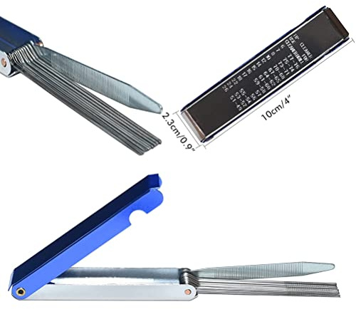 KIMISS Kit di Strumenti per Pulitore a Getto di Carbone Carburoso con Spazzole e Aghi per Moto, ATV, Motori e Motosega - Strumento di Pulizia Essenziale per Piccoli Motori (Come Mostrato in)