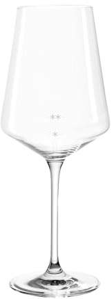 Leonardo Puccini Lot de 6 verres à vin rouge avec aide au versement, 0,1 l/0,2 l, verres professionnels pour la restauration, l'hôtellerie et la restauration, verre robuste de qualité supérieure