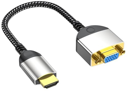 DEKKRYNFV Varón Corto Cable De VGA Para La Transmisión Video Ningún Cable Del Conductor