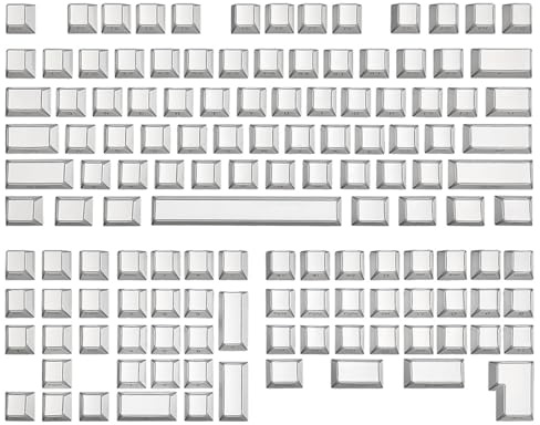 KAHDGSS 133 Keys Keycap Side Printed Keycaps Keycaps Backlit Caps for 60/65 / 75/98 / 104 Layout Keyboard Accessories Keyboard Keycap Set