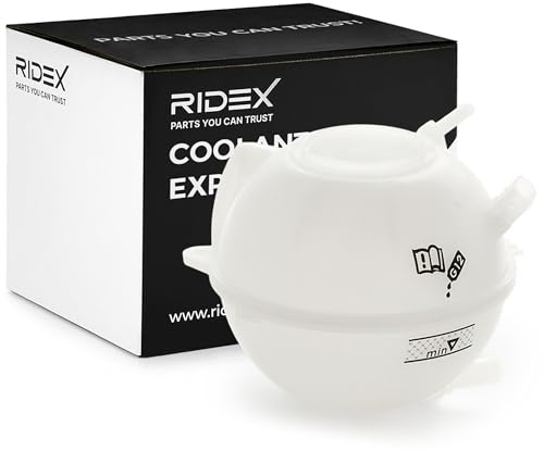 RIDEX 397E0008 Depósito compensación refrigerante sin tapa con sensor Compatible con VW Golf 4 Hatchback 1J1