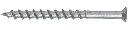 Betonschrauben 8 mm Durchmesser Gasbetonschrauben Porenbetonschrauben Yton Schrauben Torx I-Stern (25, M8 x 130 mm)