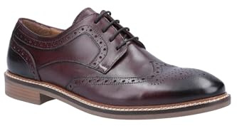 Hush Puppies Herren Bryson Oxford, Gr. 43 EU, Bordo (Rot)