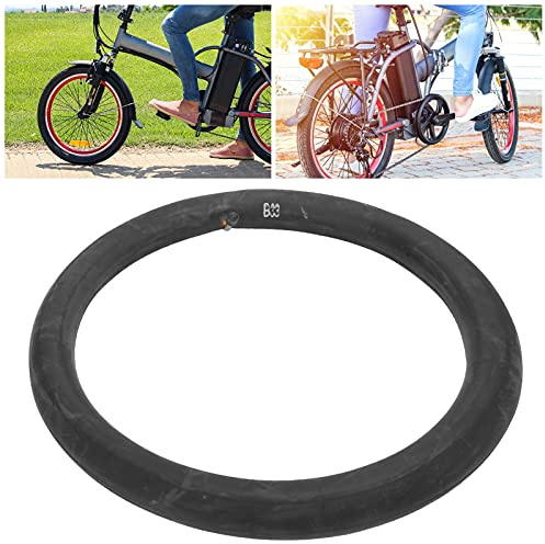 Fahrradschläuche, 16x2,125 MTB Fahrradschlauch,Schlauch mit gebogenem Eckventil Butylkautschukschläuche für 16 Zoll Radbreite 2,125 Zoll Elektrofahrradreifen