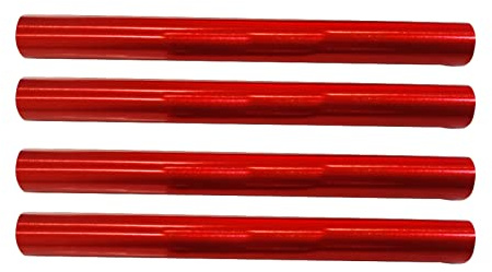 ZAWELIYO 4 Stück Zeltstangen-Reparaturrohr-Werkzeuge aus Aluminiumlegierung, Tolles Zubehör für den Außenbereich, Schnelle Reparatur, Camping-Zubehör für Durchmesser 7,9–8,5 Mm