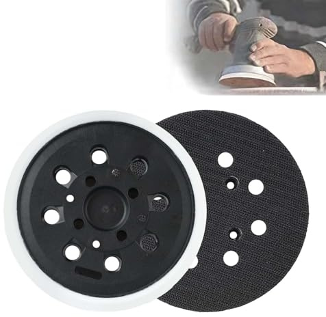 Lot de 2 Disques Abrasifs 125 mm 8 Trous,pour Ponceuse Excentrique | Compatible avec Bosch PEX 300 AE, PEX 400 AE, PEX 4000 AE, AdvancedOrbit 18