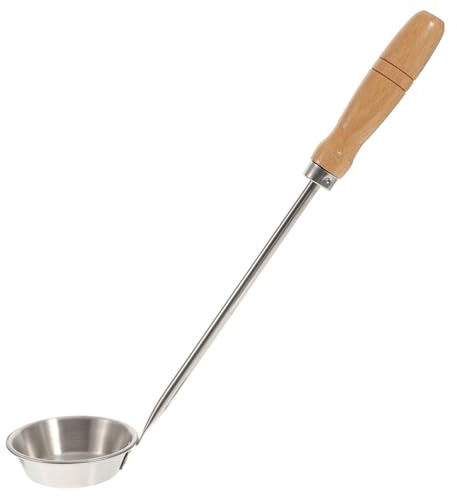 SHINEOFI Moule à Beignets Friture Acier Inoxydable Résistant Haute Température Ustensile de Cuisine Ergonomique pour Snack Frit Maison et Restaurant