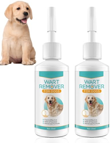 2PCS Dog Wart & Skin Tag Remover Liquid,Natural Wart Treatment for Dogs,Rapidly Eliminates Warts & Skin Tags,Effective Painless Wart Removal Cream for Dog Skin Care,Dog Wart Removal Treatment