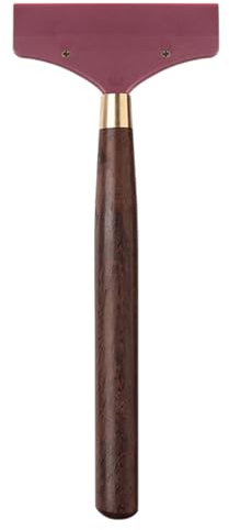 Whispern Cloud Ebony Wood Long Handle Glue Spreader with Silicone Brush Head, PVA Glue Applicator for Crafts Woodworking Art DIY Model Making, Smooth Adhesive Spreader Tool