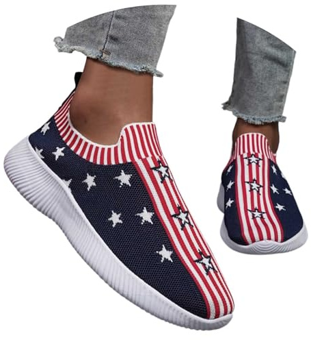 Generisch Sneakers da donna 2026 Tradizionali, sneakers in rete traspirante, scarpe sportive eleganti, scarpe casual, scarpe sportive Oktoberfest, scarpe da trekking, multicolore, 42 EU